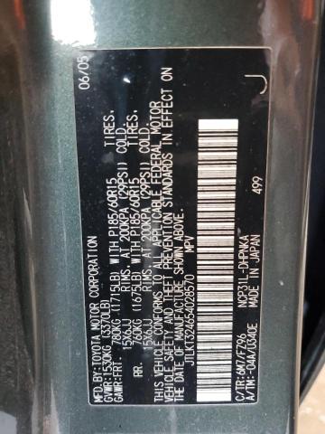 JTLKT324654028570 - 2005 TOYOTA SCION XB BLACK photo 13