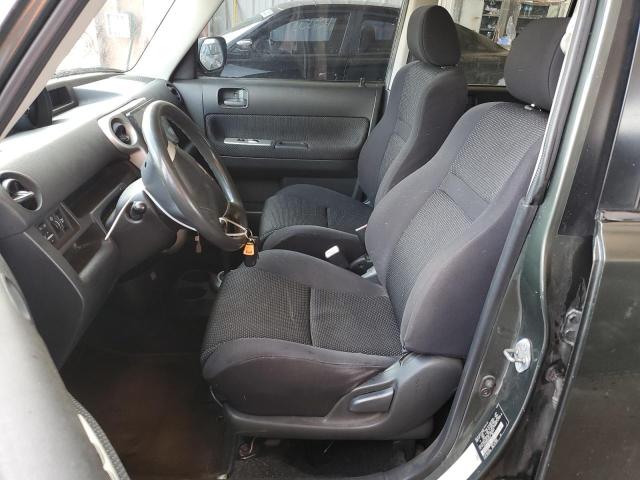 JTLKT324654028570 - 2005 TOYOTA SCION XB BLACK photo 7