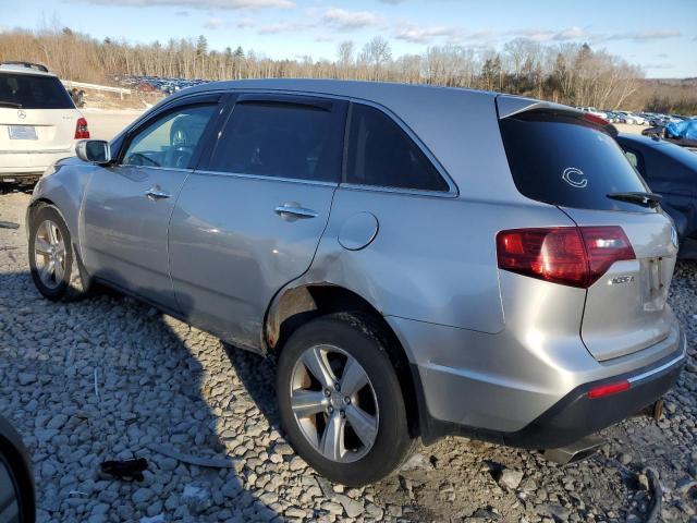 2HNYD2H28BH521243 - 2011 ACURA MDX GRAY photo 2