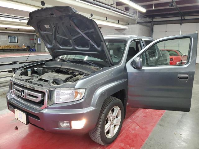 5FPYK1F54BB004067 - 2011 HONDA RIDGELINE RTL GRAY photo 1