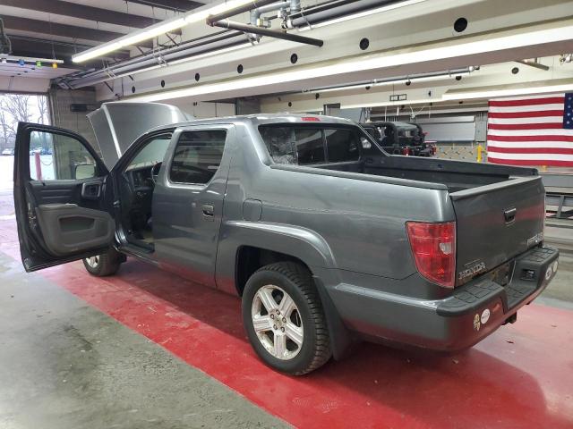 5FPYK1F54BB004067 - 2011 HONDA RIDGELINE RTL GRAY photo 2