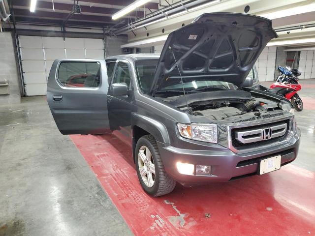 5FPYK1F54BB004067 - 2011 HONDA RIDGELINE RTL GRAY photo 4