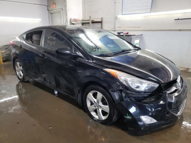 KMHDH4AE5DU578780 - 2013 HYUNDAI ELANTRA GLS BLACK photo 4