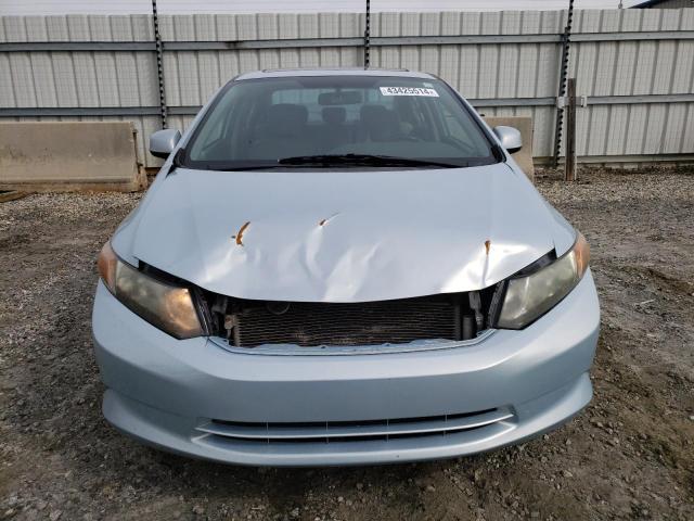 2HGFB2F97CH566812 - 2012 HONDA CIVIC EXL ლურჯი ფოტო 5
