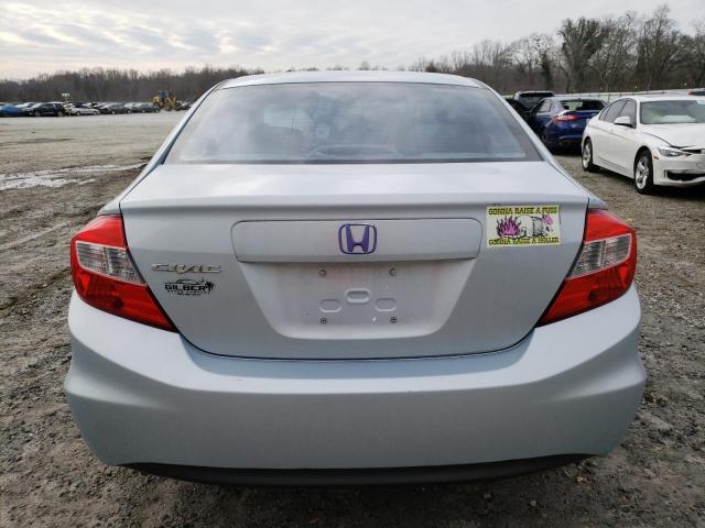 2HGFB2F97CH566812 - 2012 HONDA CIVIC EXL ლურჯი ფოტო 6
