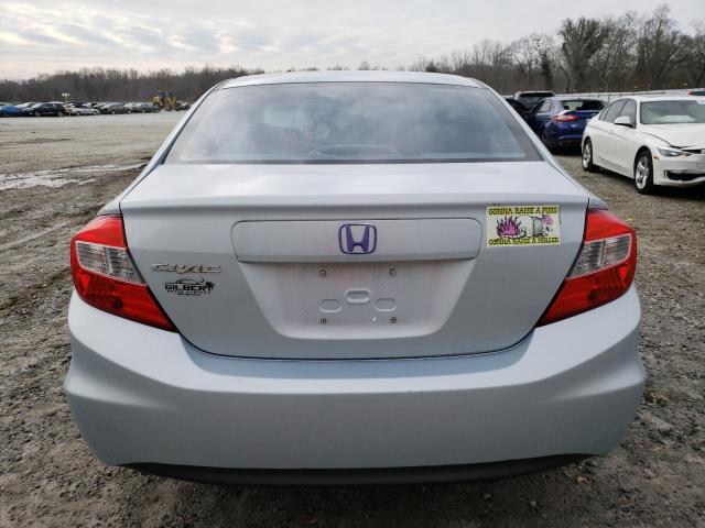 2HGFB2F97CH566812 - 2012 HONDA CIVIC EXL BLUE photo 6