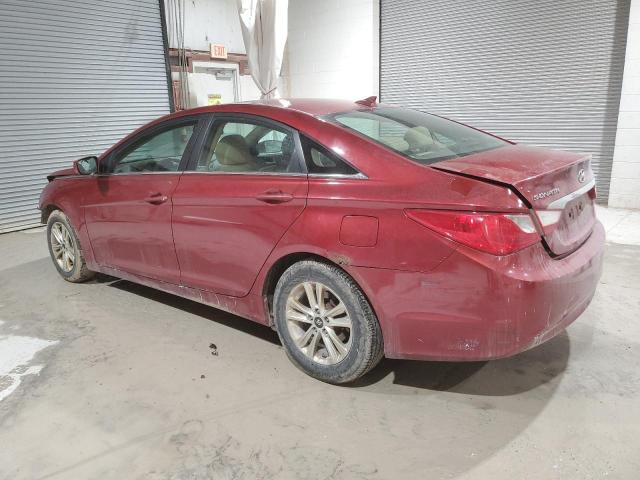 5NPEB4AC9DH769430 - 2013 HYUNDAI SONATA GLS RED photo 2