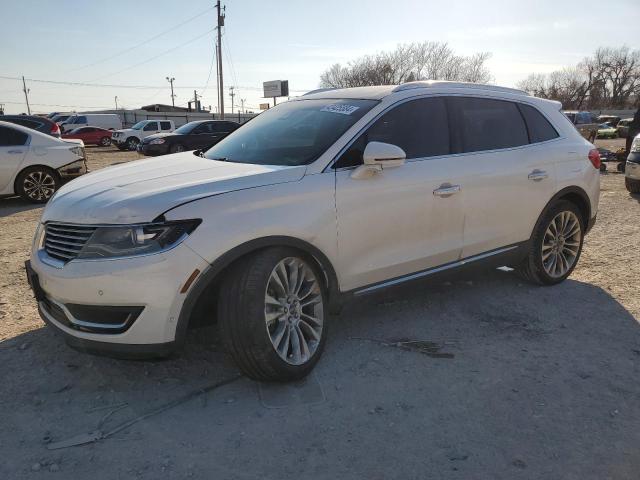 2LMTJ6LP2GBL69943 - 2016 LINCOLN MKX RESERVE WHITE photo 1