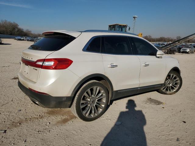 2LMTJ6LP2GBL69943 - 2016 LINCOLN MKX RESERVE WHITE photo 3