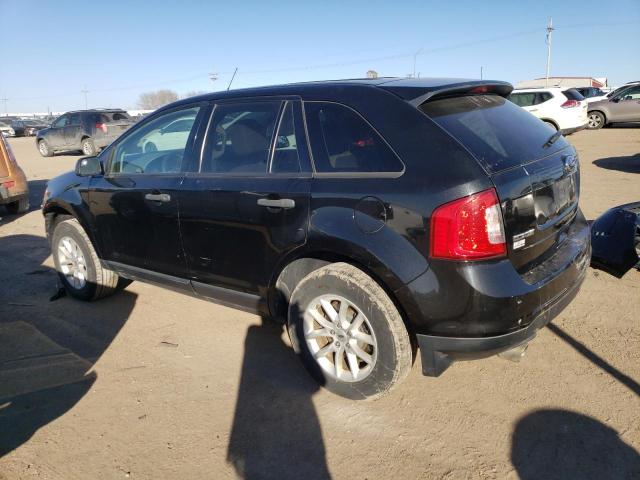 2FMDK3GC9DBC69367 - 2013 FORD EDGE SE BLACK photo 2