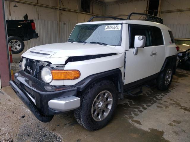 JTEZU4BFXBK011546 - 2011 TOYOTA FJ CRUISER WHITE photo 1