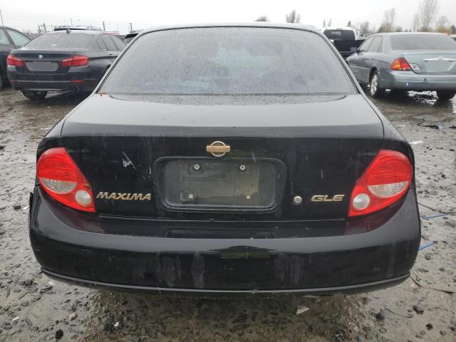 JN1CA31D6YT732935 - 2000 NISSAN MAXIMA GLE BLACK photo 6