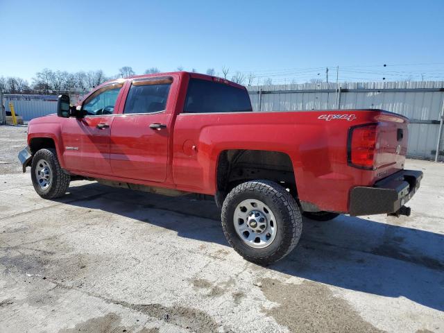 1GC1KUEG6FF129829 - 2015 CHEVROLET SILVERADO K2500 HEAVY DUTY RED photo 2