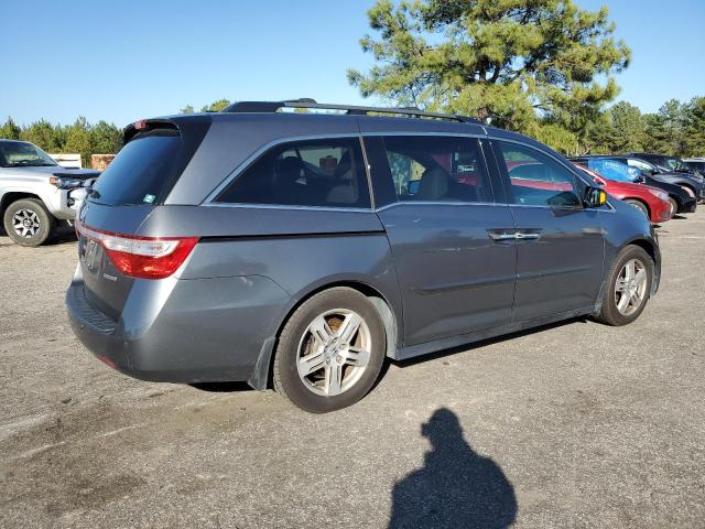 5FNRL5H96CB145936 - 2012 HONDA ODYSSEY TOURING GRAY photo 3