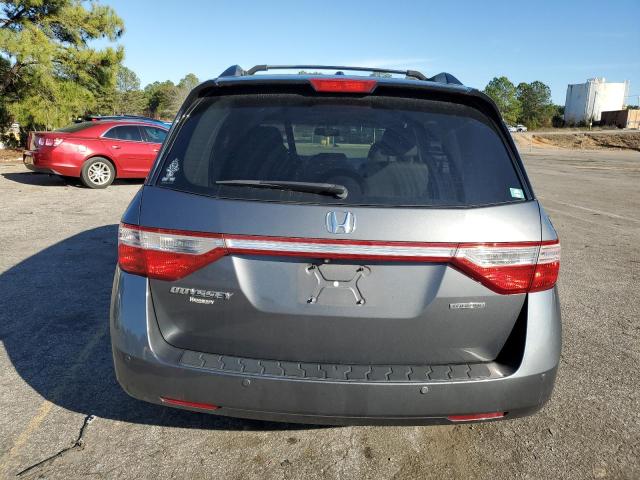 5FNRL5H96CB145936 - 2012 HONDA ODYSSEY TOURING GRAY photo 6