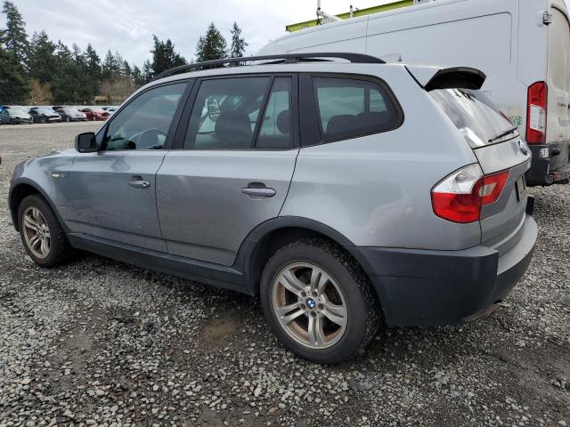 WBXPA934X4WA66336 - 2004 BMW X3 3.0I SILVER photo 2