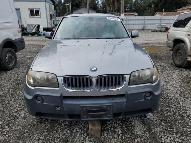 WBXPA934X4WA66336 - 2004 BMW X3 3.0I SILVER photo 5