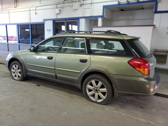 4S4BP61C577339494 - 2007 SUBARU OUTBACK OUTBACK 2.5I GREEN photo 2