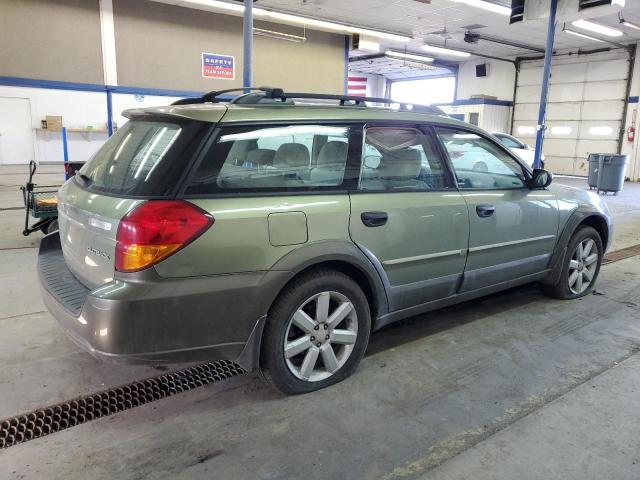 4S4BP61C577339494 - 2007 SUBARU OUTBACK OUTBACK 2.5I GREEN photo 3