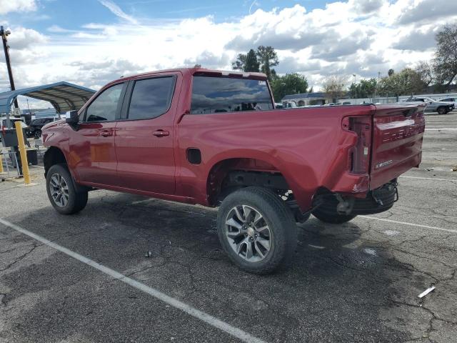 1GCPWCED2KZ110279 - 2019 CHEVROLET SILVERADO C1500 LT RED photo 2