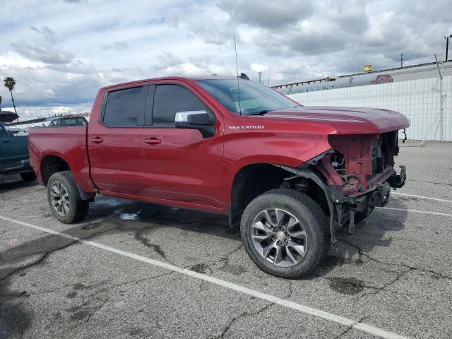 1GCPWCED2KZ110279 - 2019 CHEVROLET SILVERADO C1500 LT RED photo 4