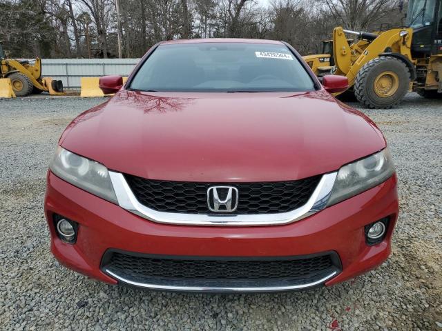 1HGCT1B82DA002413 - 2013 HONDA ACCORD EXL RED photo 5