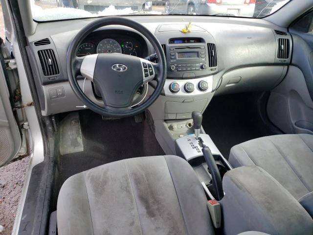 KMHDU46D68U386737 - 2008 HYUNDAI ELANTRA GLS SILVER photo 8