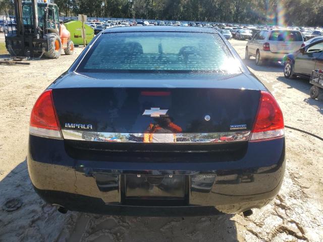 2G1WD5EM1A1219524 - 2010 CHEVROLET IMPALA POLICE BLACK photo 6