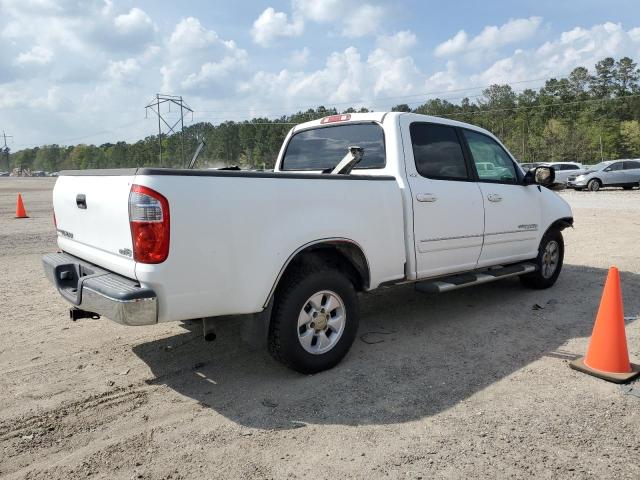 5TBET34165S485680 - 2005 TOYOTA TUNDRA DOUBLE CAB SR5 WHITE photo 3