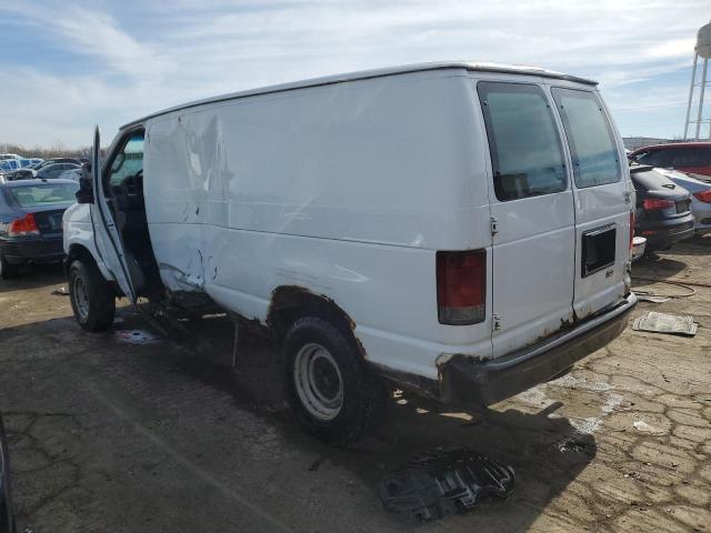 1FTNE24W29DA10052 - 2009 FORD ECONOLINE E250 VAN WHITE photo 2