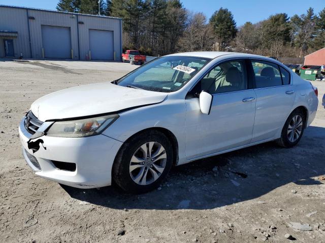 1HGCR2F35EA099191 - 2014 HONDA ACCORD LX WHITE photo 1