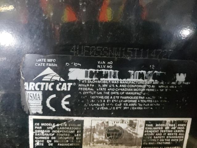 4UF05SNW15T114727 - 2005 ARCTIC CAT ARTIC CAT Черный фото 10