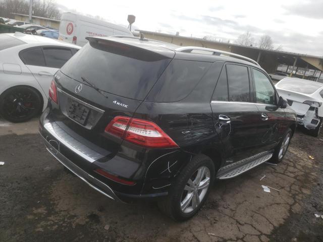 4JGDA5HB2FA609218 - 2015 MERCEDES-BENZ ML 350 4MATIC BLACK photo 3