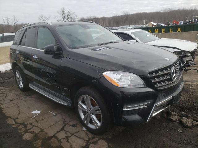 4JGDA5HB2FA609218 - 2015 MERCEDES-BENZ ML 350 4MATIC BLACK photo 4