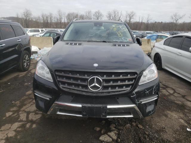 4JGDA5HB2FA609218 - 2015 MERCEDES-BENZ ML 350 4MATIC BLACK photo 5