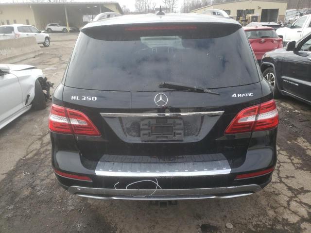 4JGDA5HB2FA609218 - 2015 MERCEDES-BENZ ML 350 4MATIC BLACK photo 6