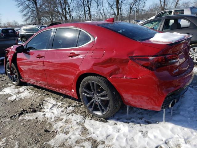 19UUB3F61JA002622 - 2018 ACURA TLX TECH+A RED photo 2