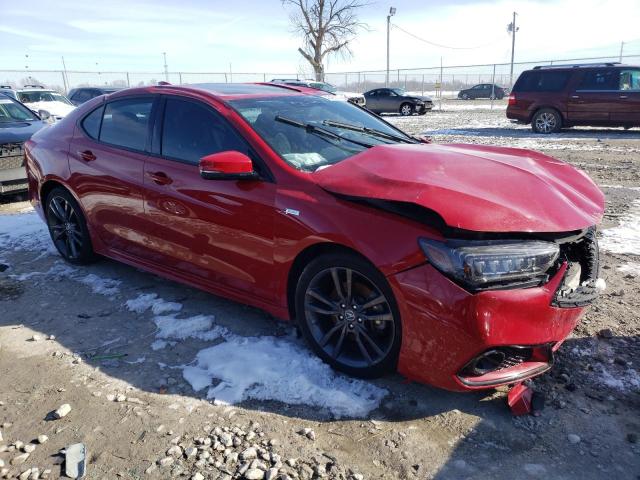 19UUB3F61JA002622 - 2018 ACURA TLX TECH+A RED photo 4
