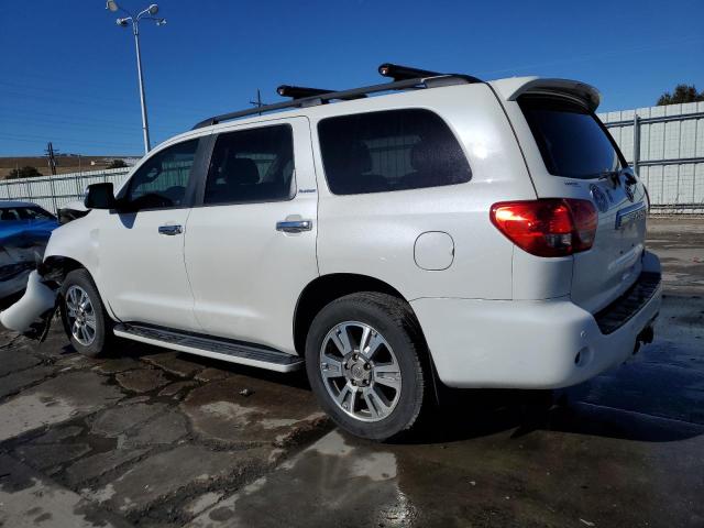 5TDDW5G1XDS078008 - 2013 TOYOTA SEQUOIA PLATINUM WHITE photo 2