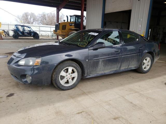 2G2WP552181169025 - 2008 PONTIAC GRAND PRIX CHARCOAL photo 2