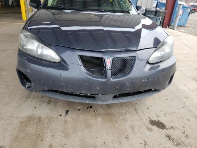 2G2WP552181169025 - 2008 PONTIAC GRAND PRIX CHARCOAL photo 9