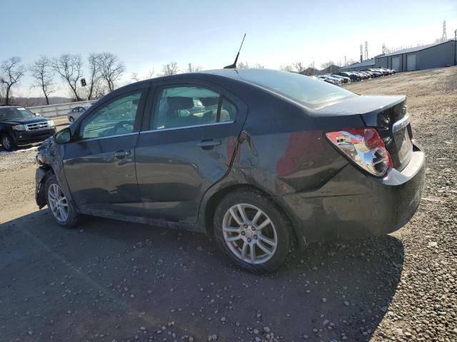 1G1JC5SH1C4209815 - 2012 CHEVROLET SONIC LT GRAY photo 2