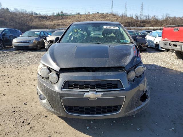 1G1JC5SH1C4209815 - 2012 CHEVROLET SONIC LT GRAY photo 5