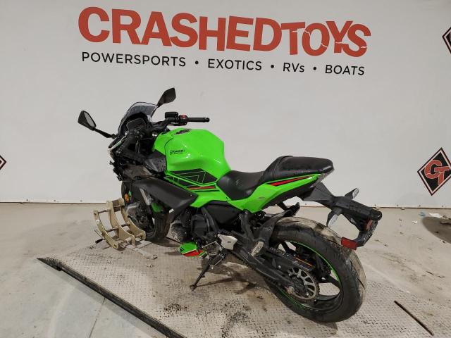 ML5EXER11PDA84419 - 2023 KAWASAKI EX650 R GREEN photo 3