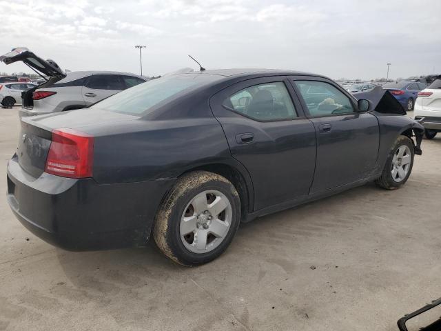 2B3KA43R78H161543 - 2008 DODGE CHARGER BLACK photo 3