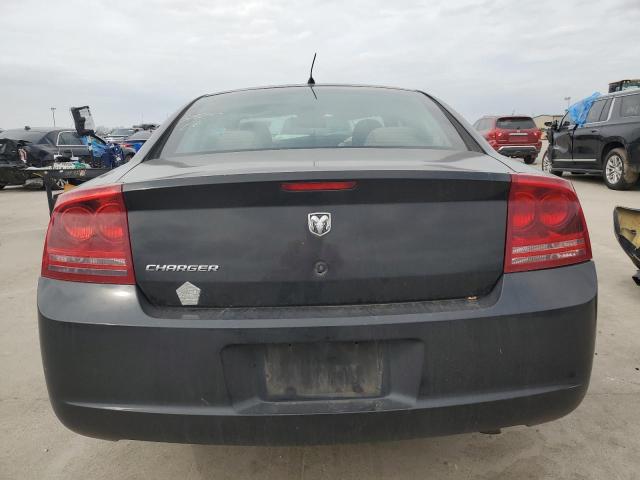 2B3KA43R78H161543 - 2008 DODGE CHARGER BLACK photo 6