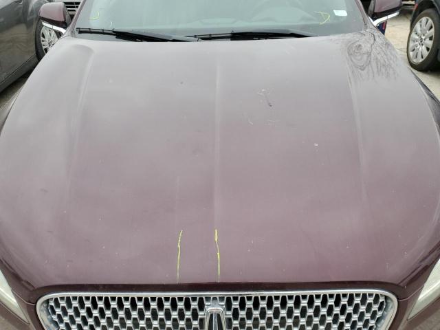 3LN6L5F93JR604014 - 2018 LINCOLN MKZ RESERVE ყავისფერი ფოტო 11