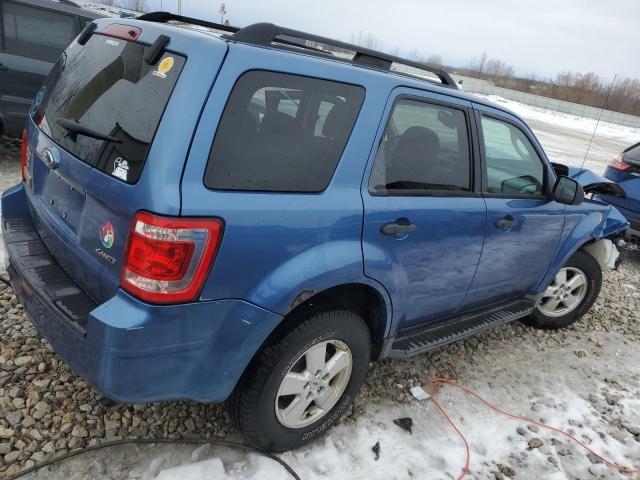 1FMCU93799KB22304 - 2009 FORD ESCAPE XLT BLUE photo 3