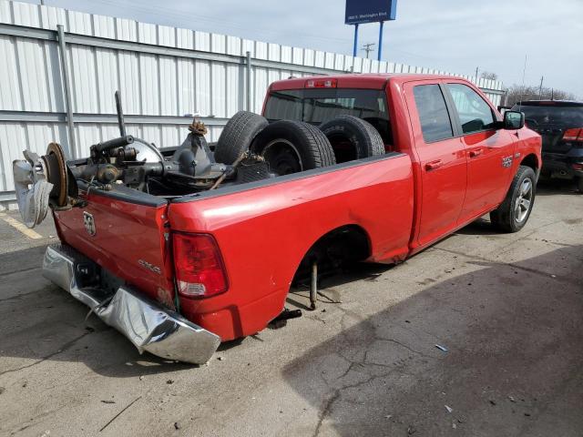 1C6RR7GT1KS619291 - 2019 RAM 1500 CLASS SLT წითელი ფოტო 3