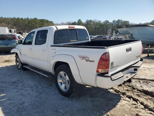 3TMJU62NX8M066861 - 2008 TOYOTA TACOMA DOUBLE CAB PRERUNNER WHITE photo 2